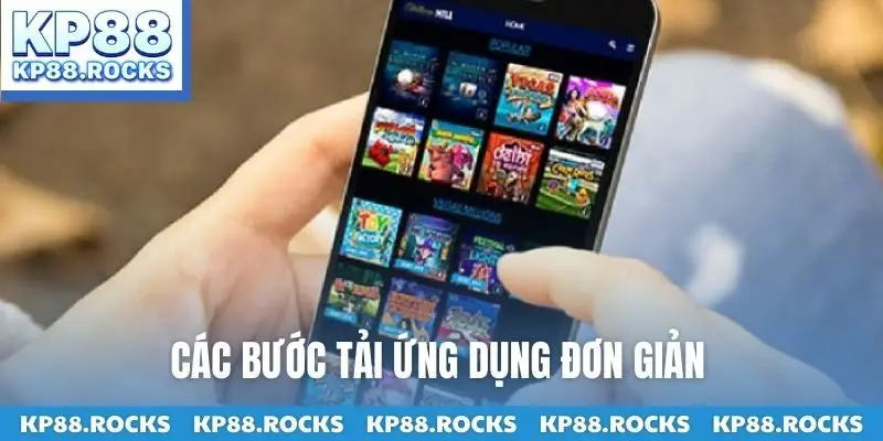 Các bước tải ứng dụng đơn giản