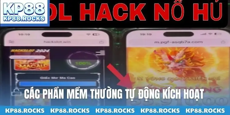 Các phần mềm thường tự động kích hoạt
