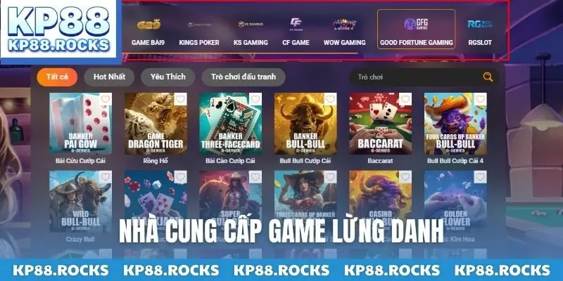 Nhà cung cấp game lừng danh