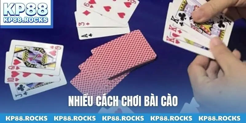 Nhiều cách chơi bài cào